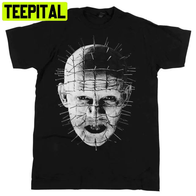 Hellraiser Movie Pinhead Up Trending Unisex T-Shirt Hellraiser Movie Pinhead Up Trending Unisex T-Shirt