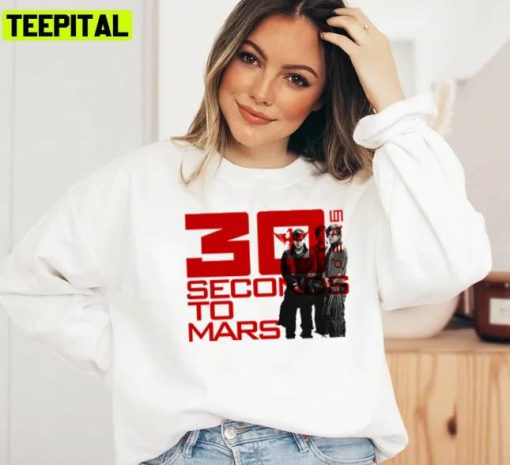 Here We Go Premium 30 Seconds To Mars Unisex T-Shirt