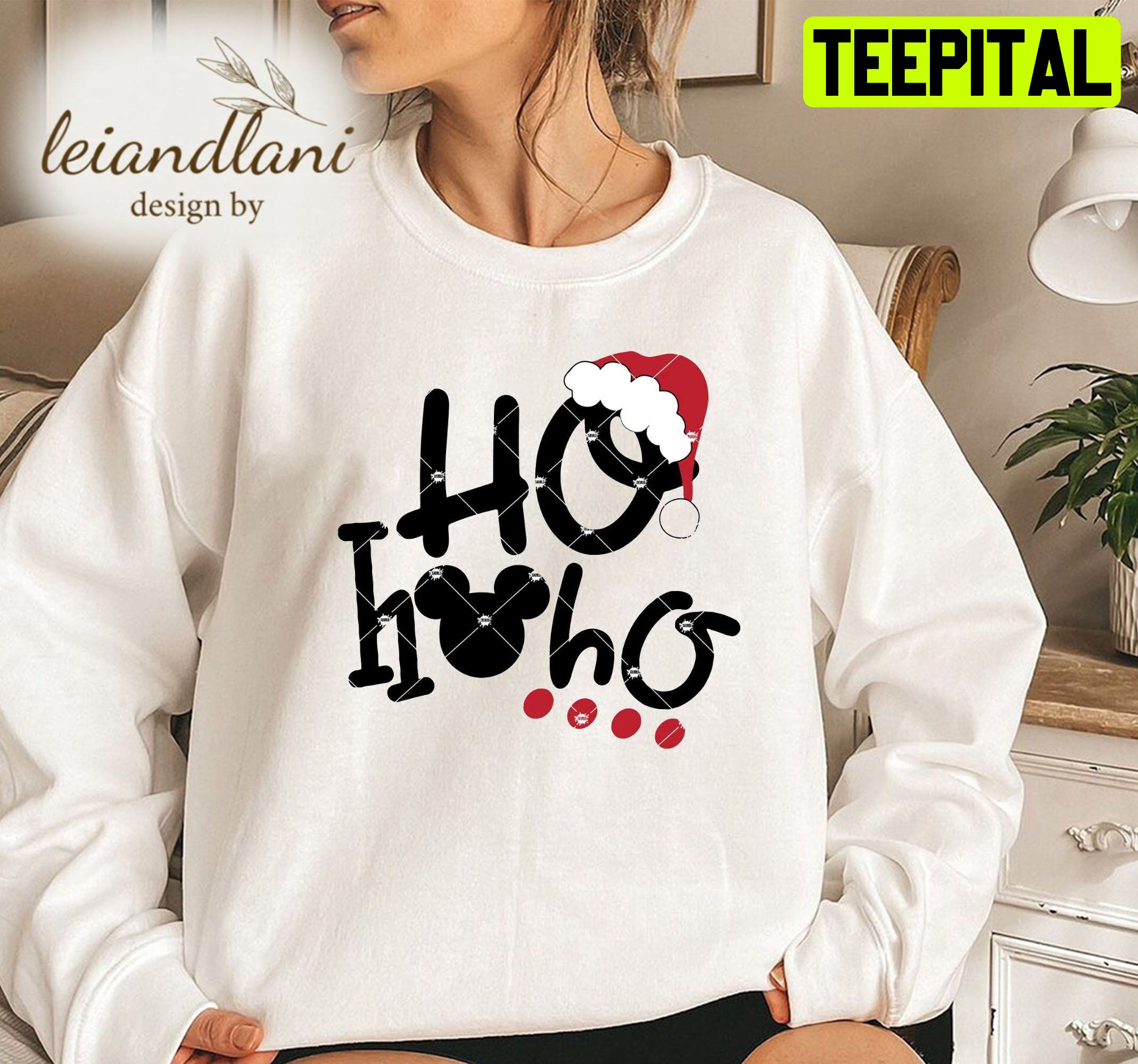 Ho Ho Ho Mickey Mickey Santa Holidays 2022 Christmas Sweatshirt Ho Ho Ho Mickey Mickey Santa Holidays 2022 Christmas Sweatshirt