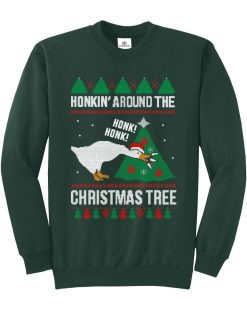 Honking Around The Christmas Tree Ugly Sweater