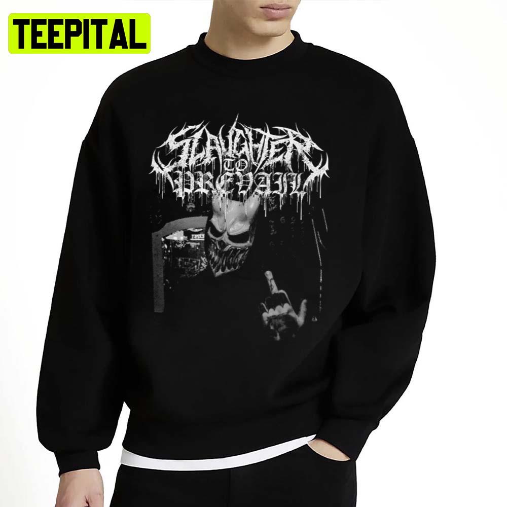 Horror Design Slaughter To Prevail Unisex Sweatshirt Horror Design Slaughter To Prevail Unisex Sweatshirt