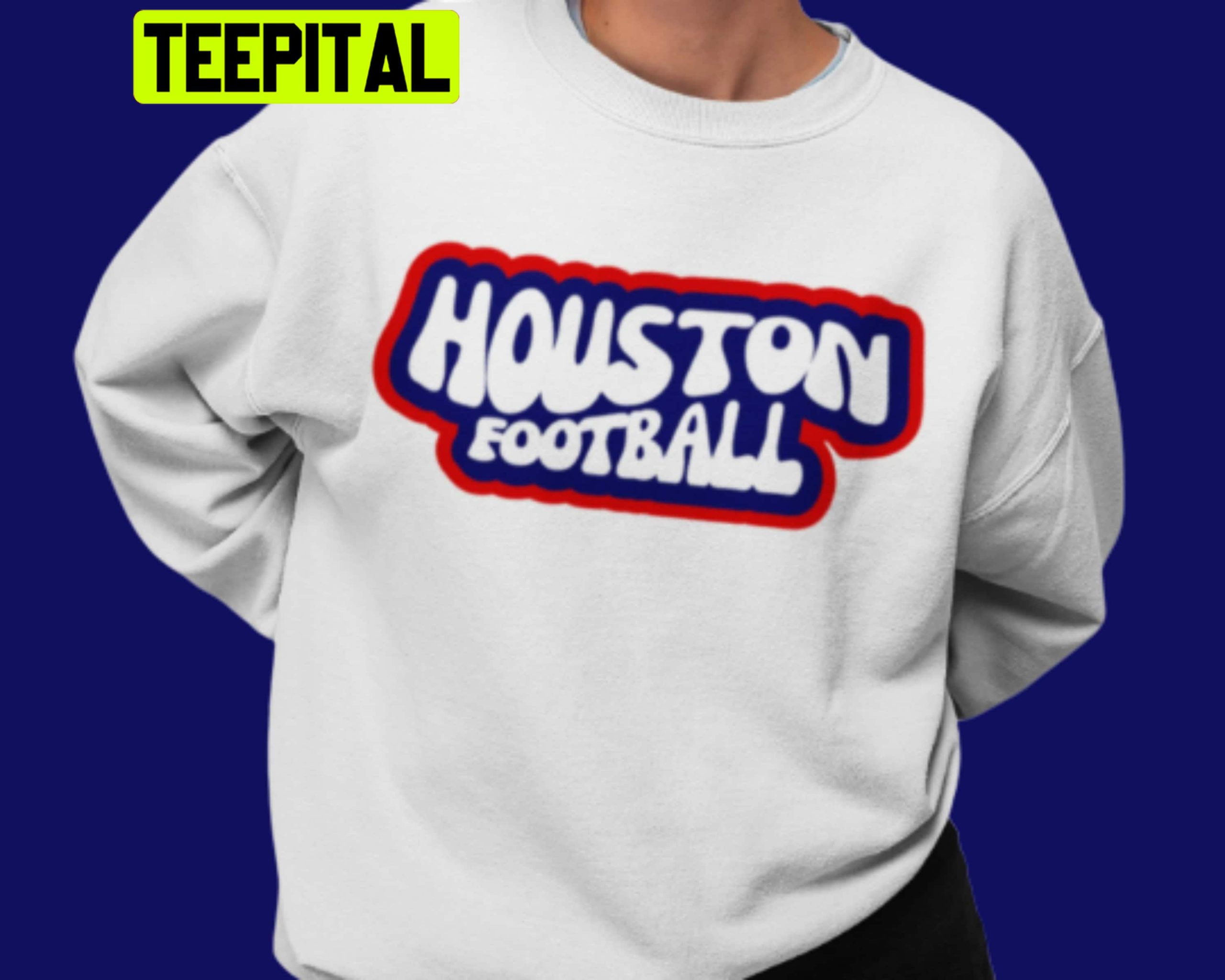 Houston Football Houston Texans Vintage Nfl Trending Unisex Sweatshirt Houston Football Houston Texans Vintage Nfl Trending Unisex Sweatshirt