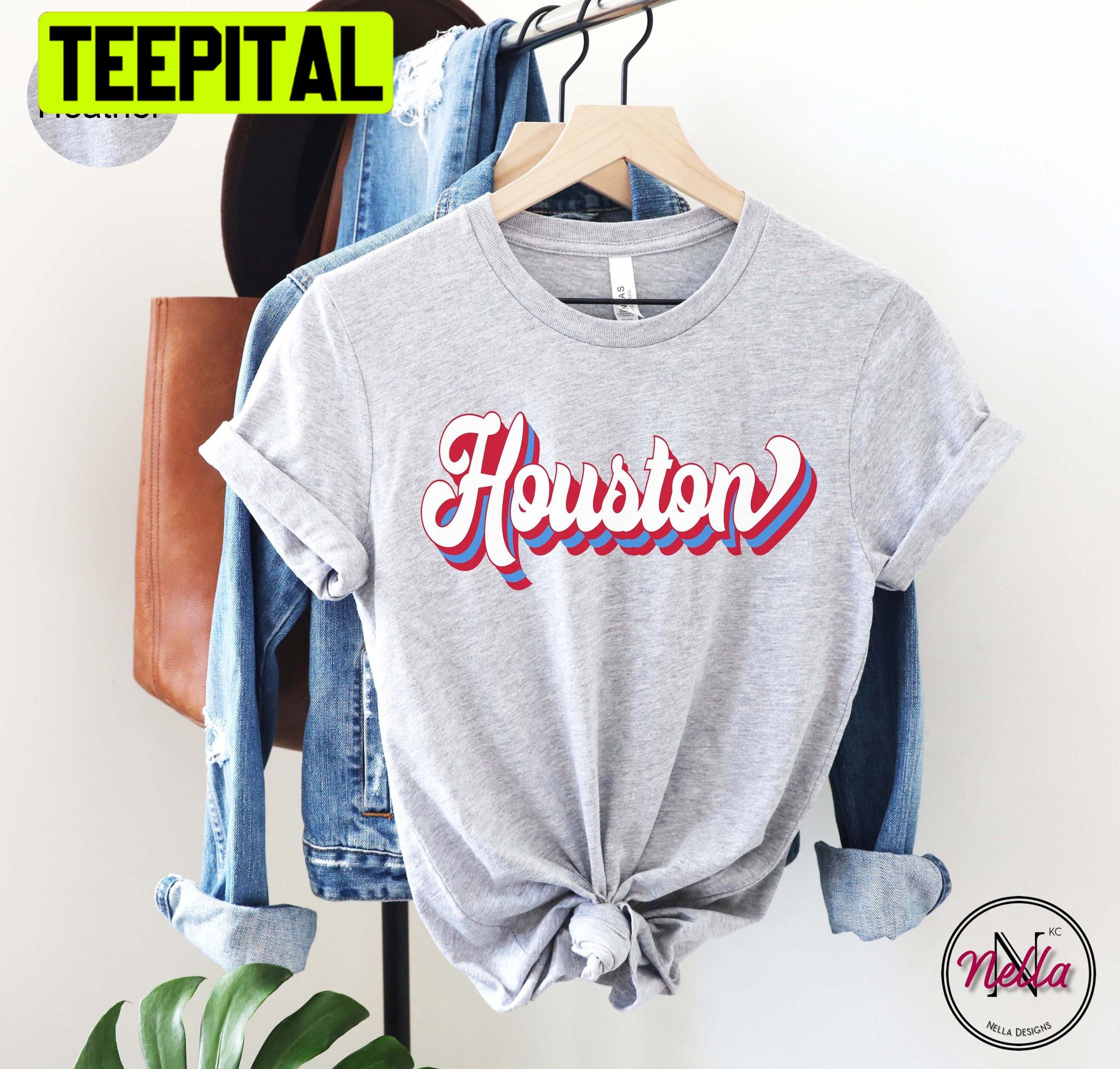 Houston Football Retro Houston Vintage Houston Football Trending Unisex T-Shirt Houston Football Retro Houston Vintage Houston Football Trending Unisex T-Shirt