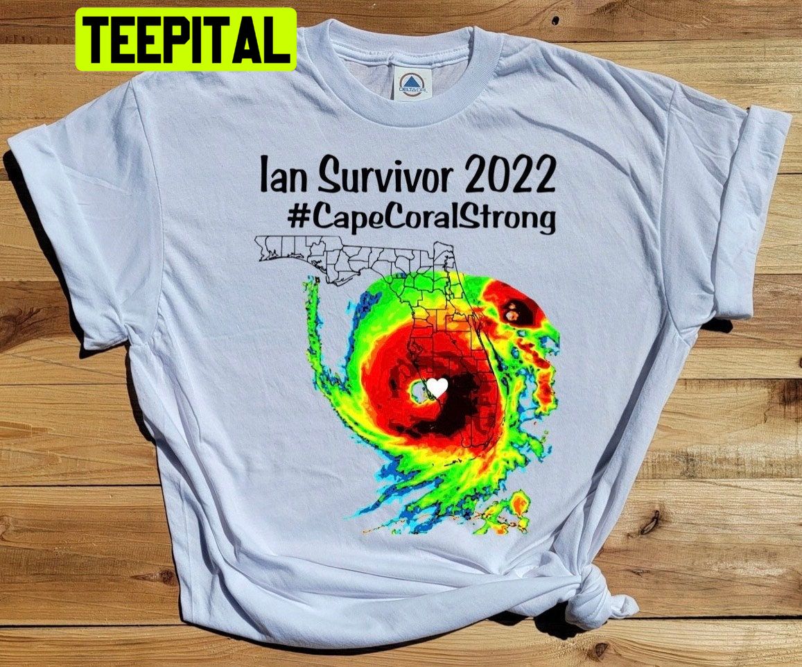Hurricane Ian Survivor 2022 Trending Unisex T-Shirt Hurricane Ian Survivor 2022 Trending Unisex T-Shirt