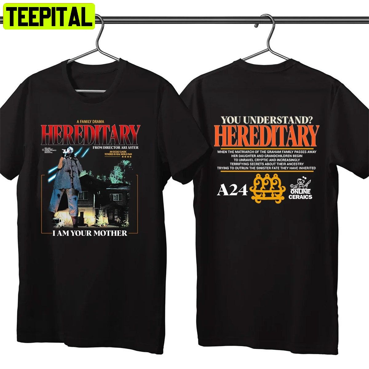 I Am Your Mother A Family Drama Hereditary From Director Canada Jamie Campbell Bower Unisex T-Shirt I Am Your Mother A Family Drama Hereditary From Director Canada Jamie Campbell Bower Unisex T-Shirt