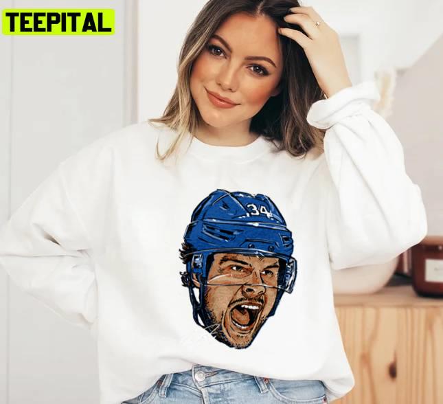 Iconic Moment Ice Hockey Auston Matthews Scream Unisex T-Shirt Iconic Moment Ice Hockey Auston Matthews Scream Unisex T-Shirt