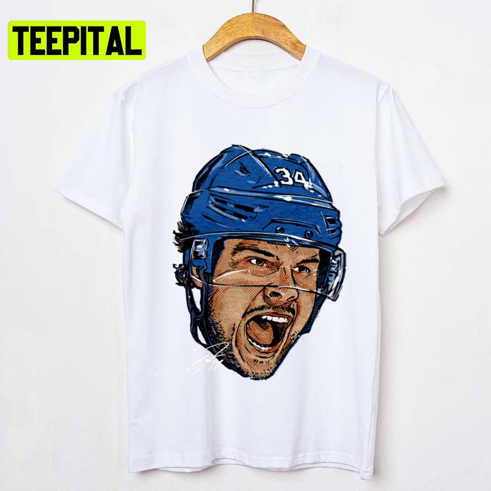 Iconic Moment Ice Hockey Auston Matthews Scream Unisex T-Shirt Iconic Moment Ice Hockey Auston Matthews Scream Unisex T-Shirt