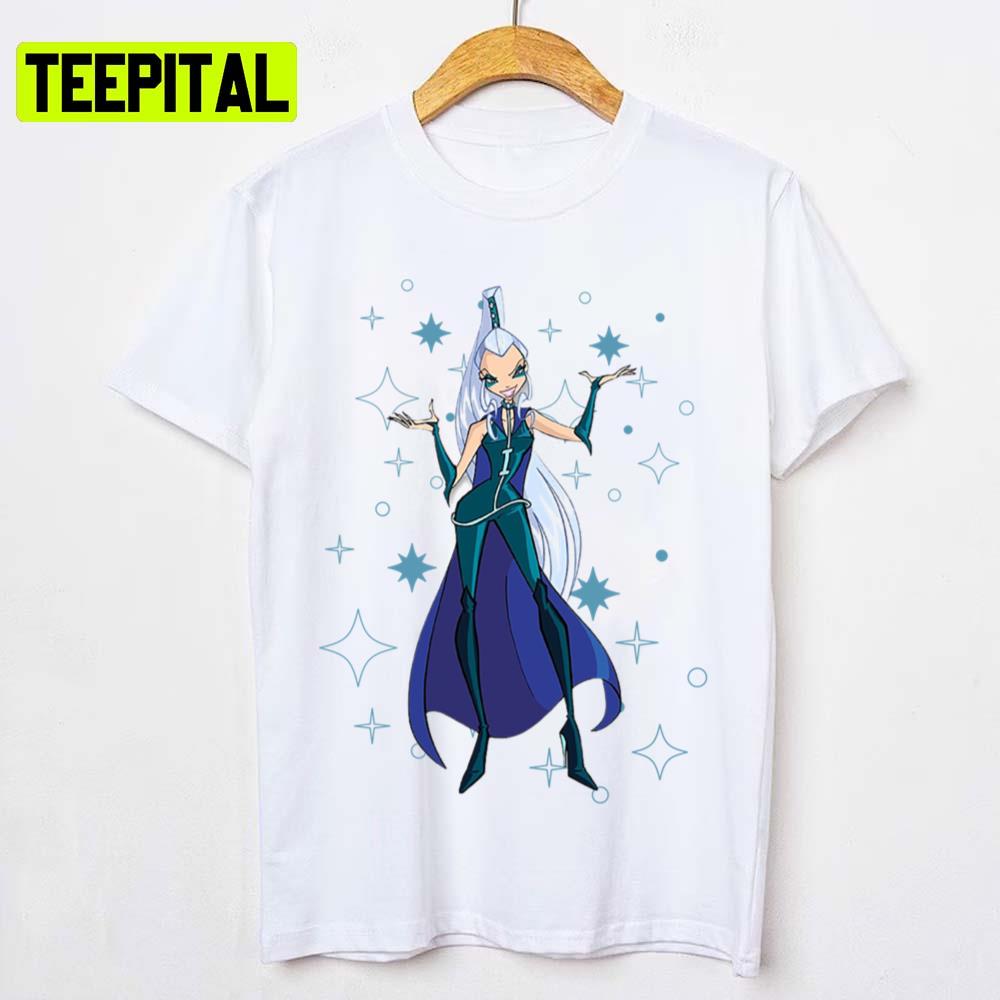 Icy Winx Club Design Unisex T-Shirt Icy Winx Club Design Unisex T-Shirt