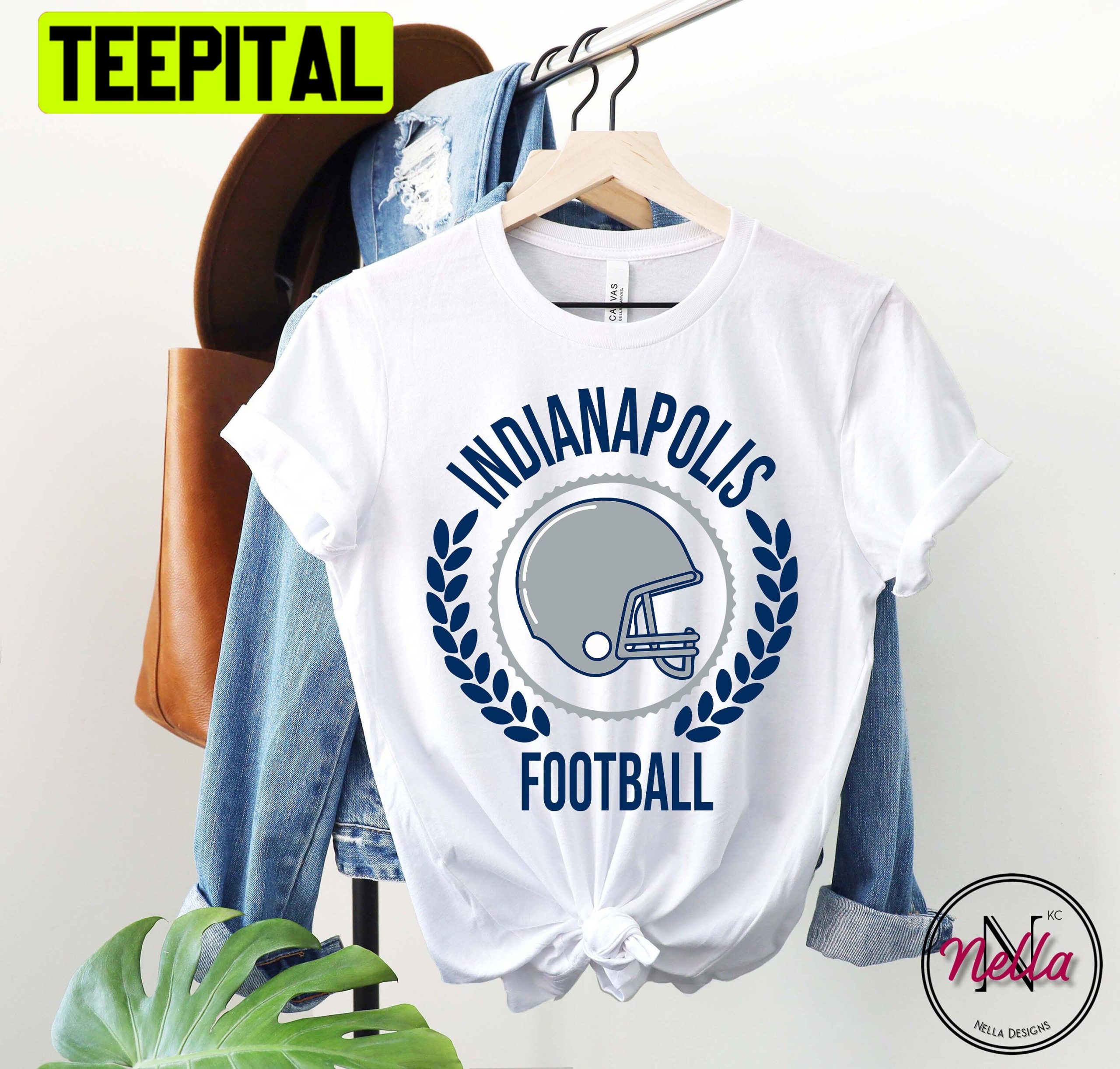 Indianapolis Football Retro Indianapolis Football Trending Unisex T-Shirt Indianapolis Football Retro Indianapolis Football Trending Unisex T-Shirt