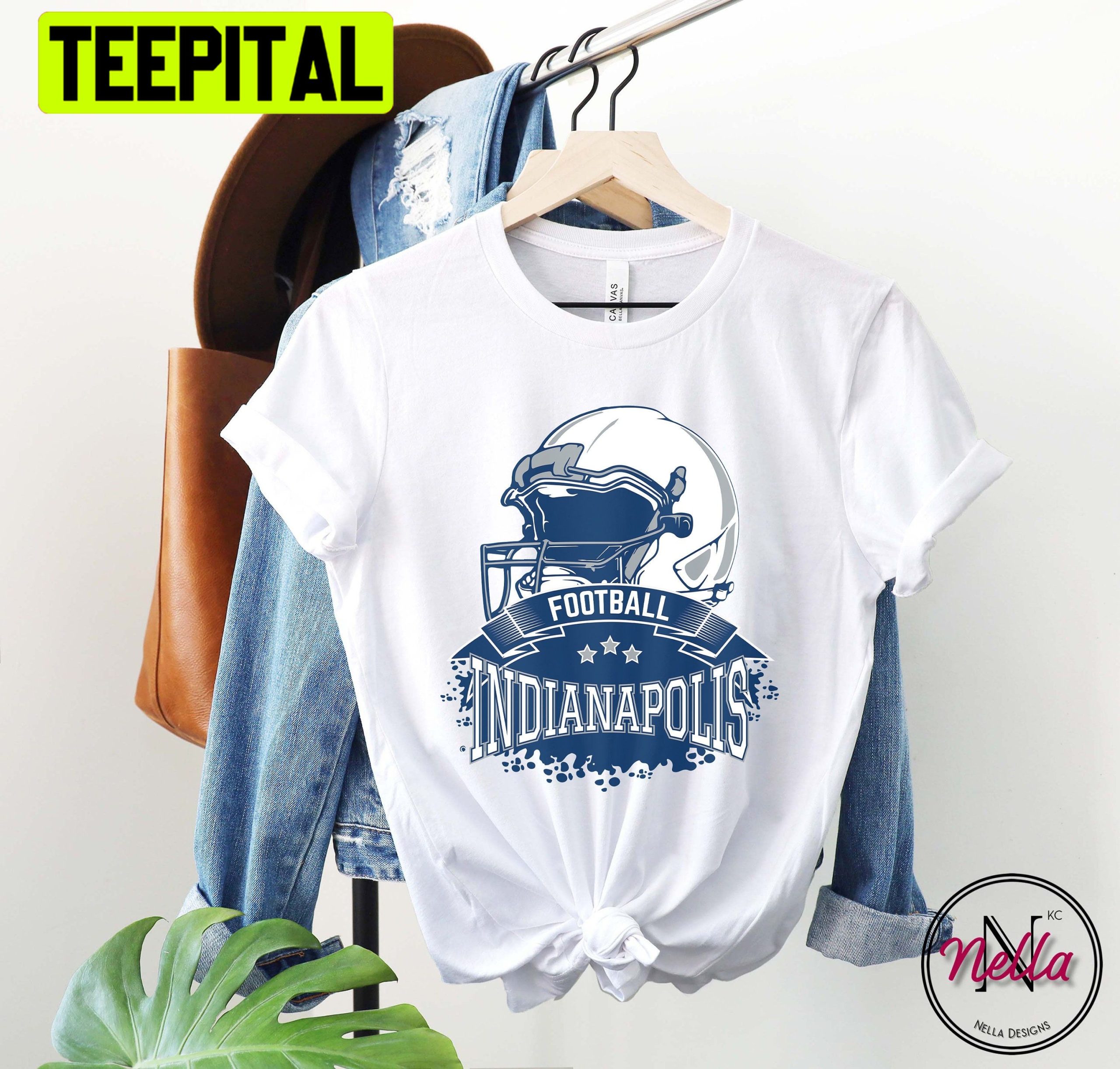 Indianapolis Football Sunday Football Trending Unisex T-Shirt Indianapolis Football Sunday Football Trending Unisex T-Shirt