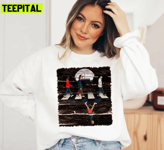 Inverted World Horror Design Stranger Things Unisex Sweatshirt Inverted World Horror Design Stranger Things Unisex Sweatshirt