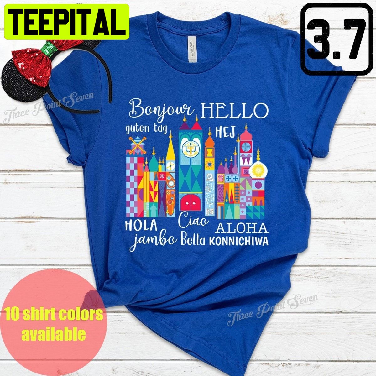 It's A Small World Disney Trending Unisex T-Shirt It's A Small World Disney Trending Unisex T-Shirt