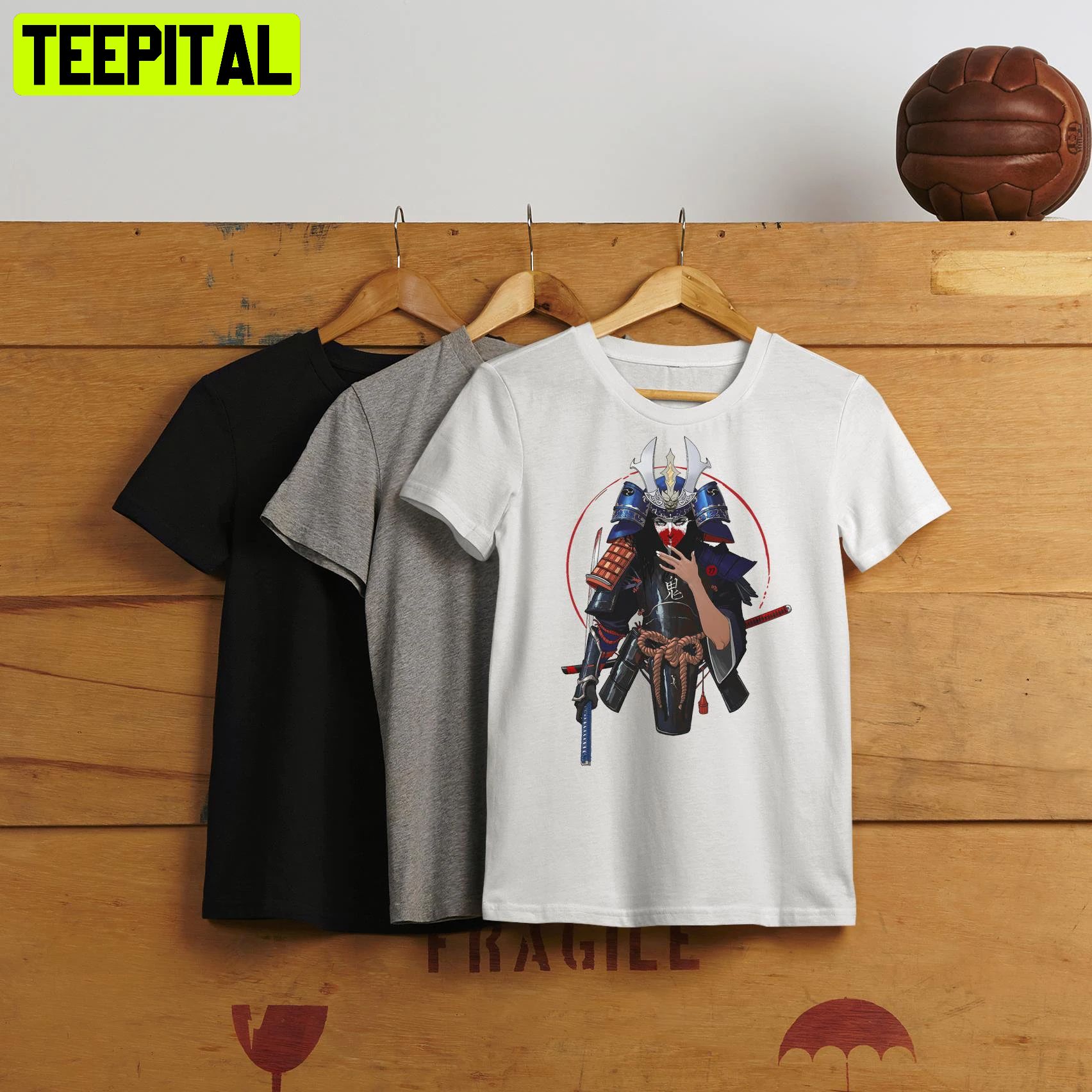 Japanese Samurai Warrior Katana Japanese Sword Unisex T-Shirt Japanese Samurai Warrior Katana Japanese Sword Unisex T-Shirt