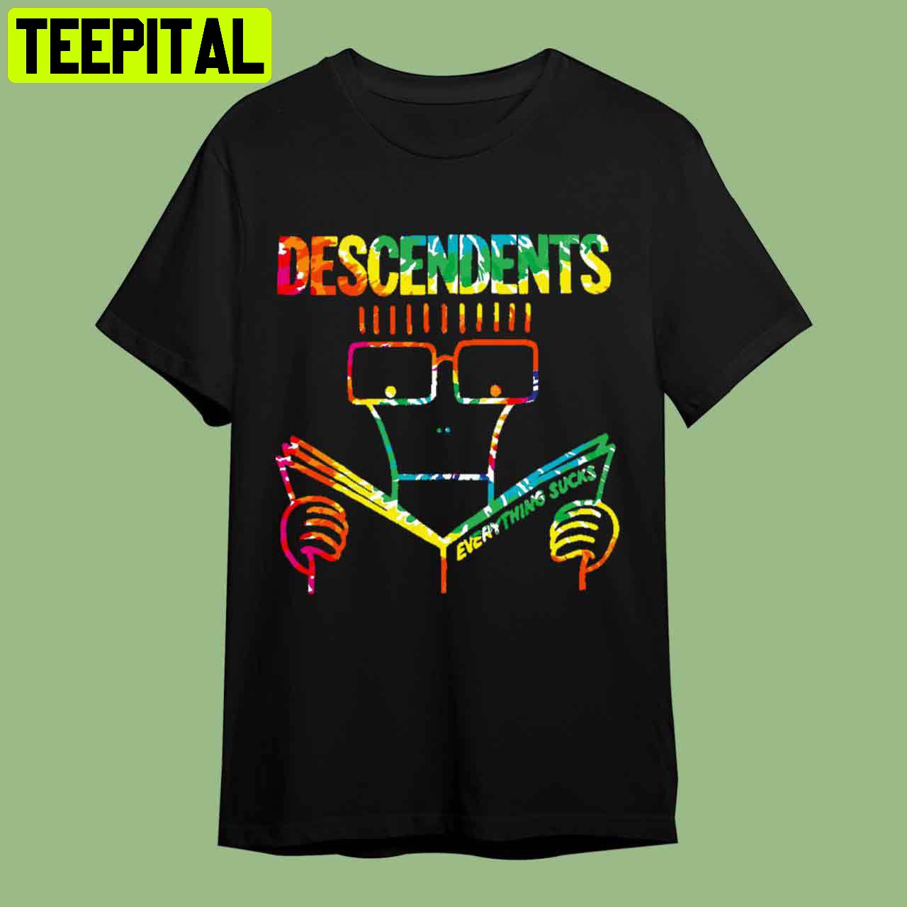Jason Van Tatenhove Descendants Retro Art Unisex T-Shirt Jason Van Tatenhove Descendants Retro Art Unisex T-Shirt