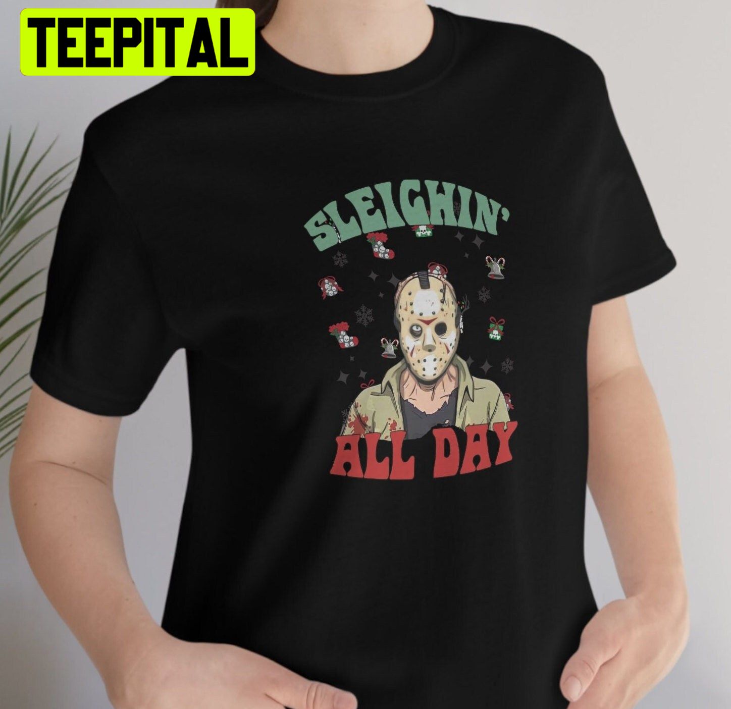 Jason Voorhees Christmas Trending Unisex T-Shirt Jason Voorhees Christmas Trending Unisex T-Shirt