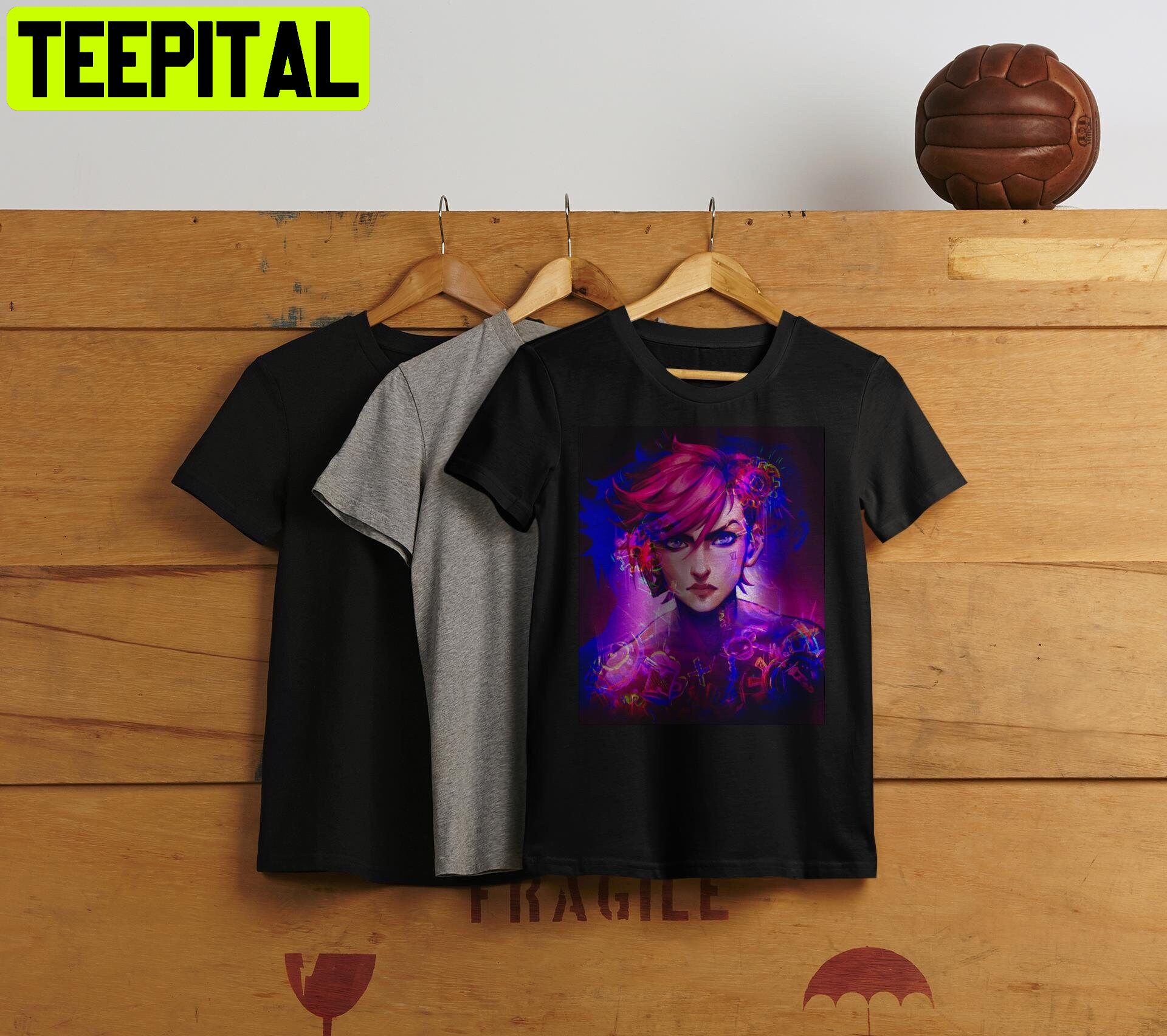 Jinx League Of Legends Lol Caitlyn Legends Jinx Unisex T-Shirt Jinx League Of Legends Lol Caitlyn Legends Jinx Unisex T-Shirt