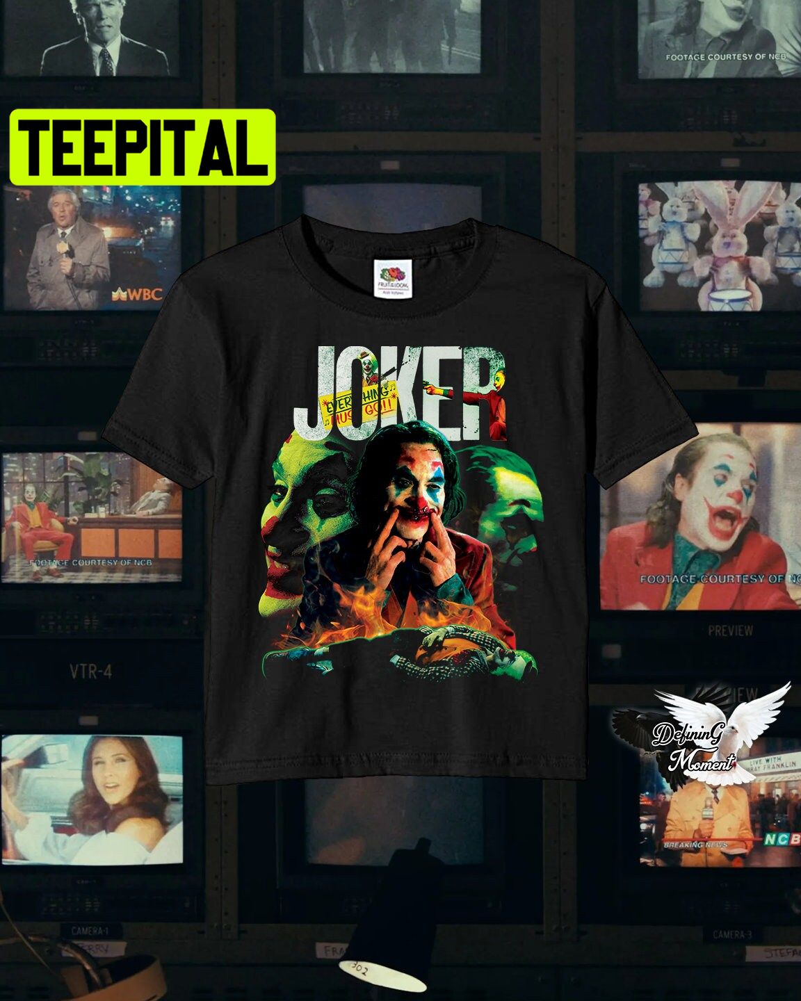 Joker Vintage Graphic Trending Unisex T-Shirt Joker Vintage Graphic Trending Unisex T-Shirt