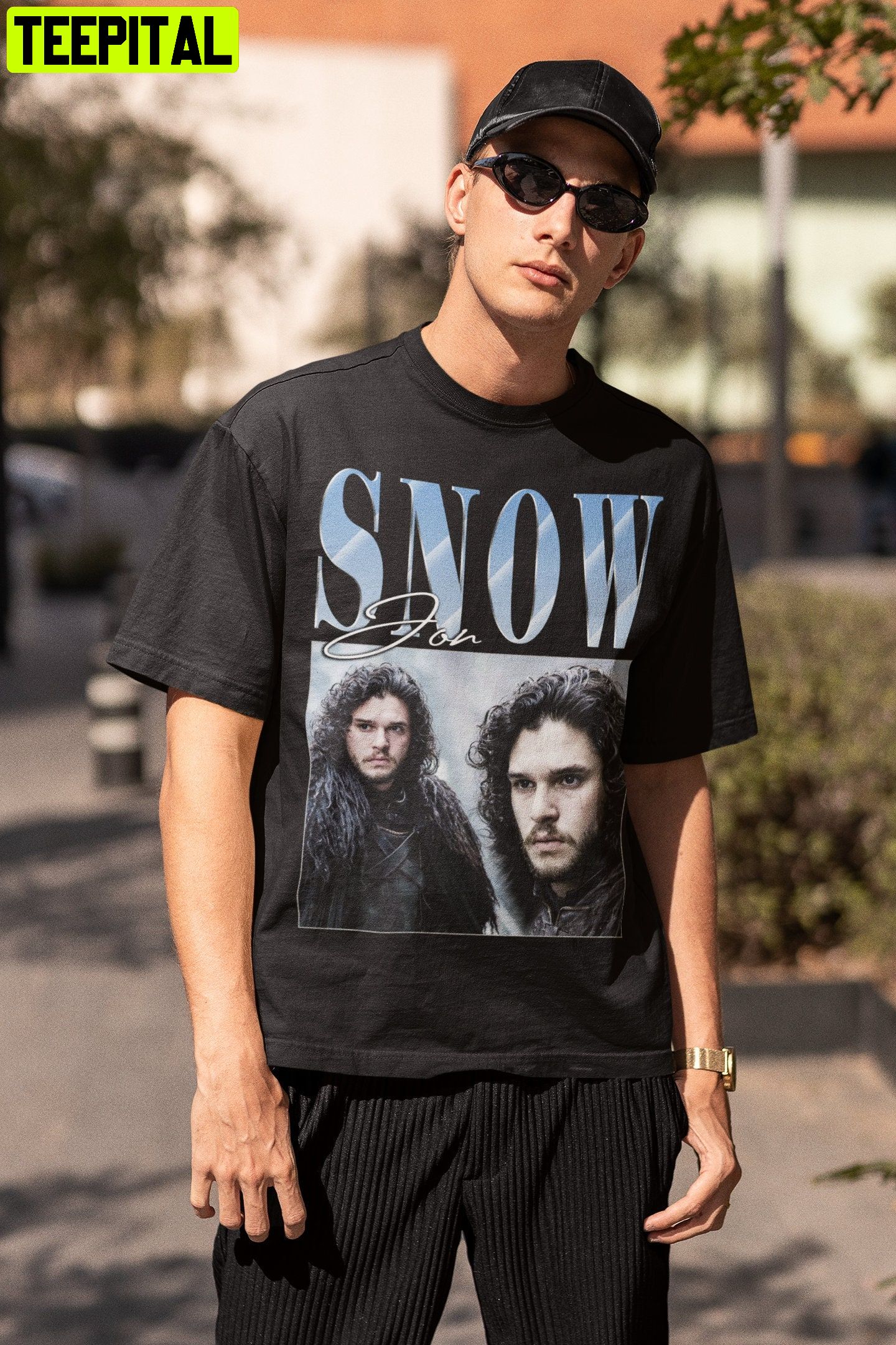 Jon Snow Winter Is Coming Game Of Throne Retro Design T-Shirt Jon Snow Winter Is Coming Game Of Throne Retro Design T-Shirt