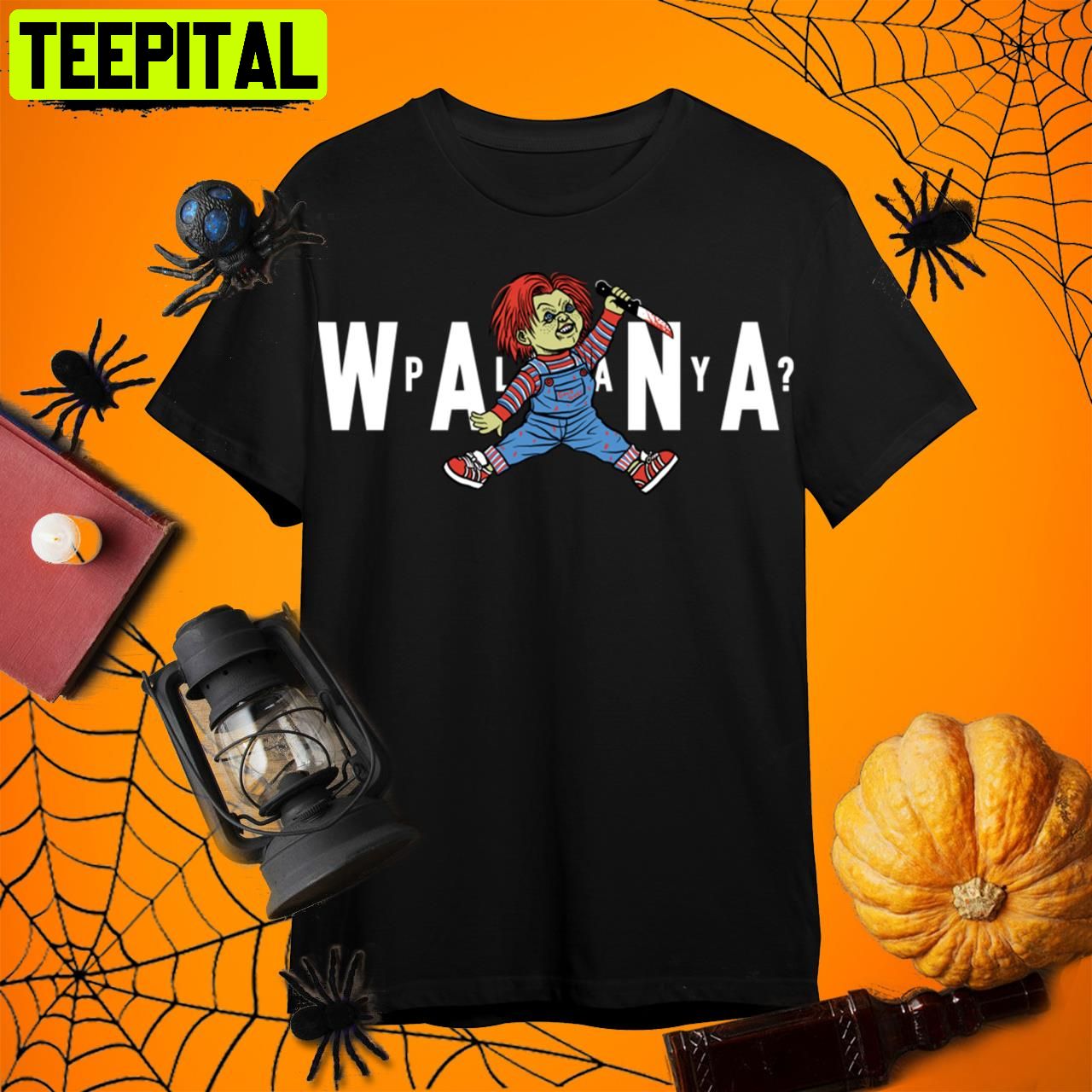 Jump Man Chucky Retro Art Unisex T-Shirt Jump Man Chucky Retro Art Unisex T-Shirt
