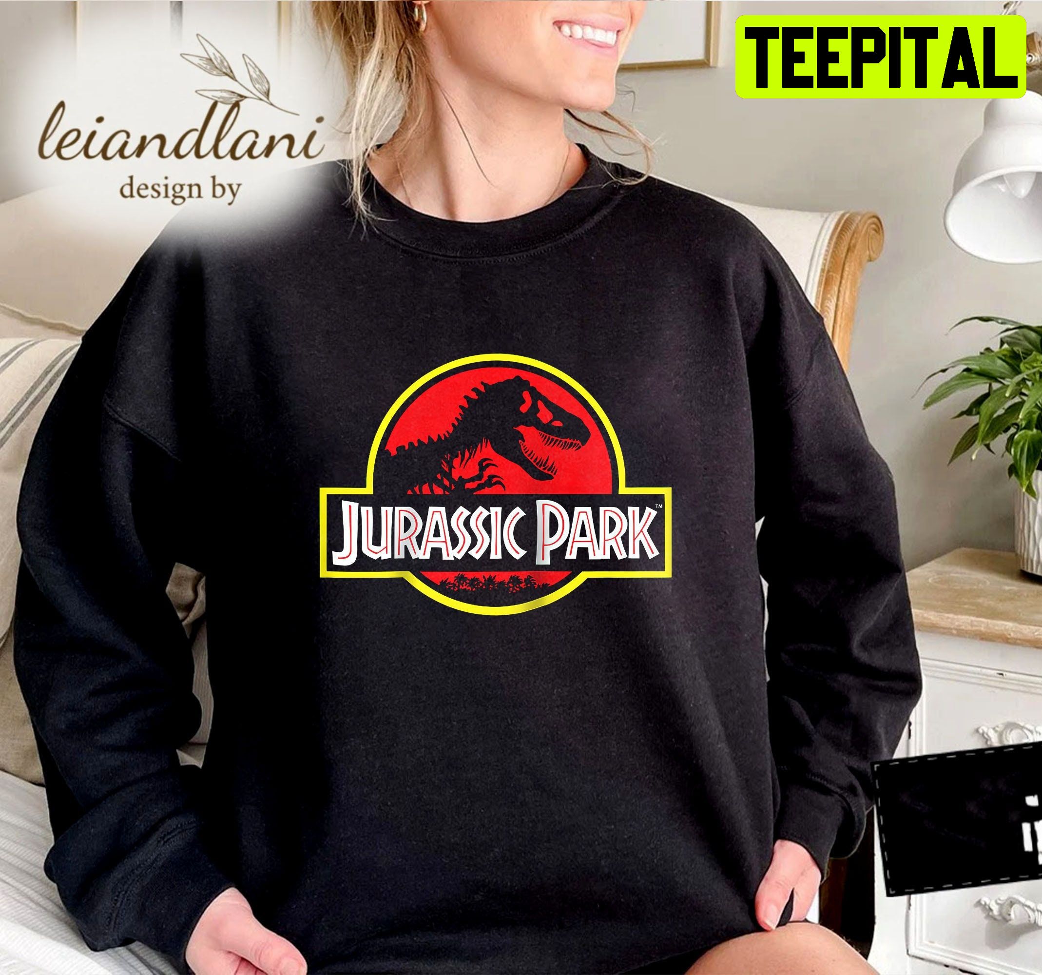 Jurassic Park Cracked Logo Graphic Teal Raptor Jurassic Park Sweatshirt Jurassic Park Cracked Logo Graphic Teal Raptor Jurassic Park Sweatshirt