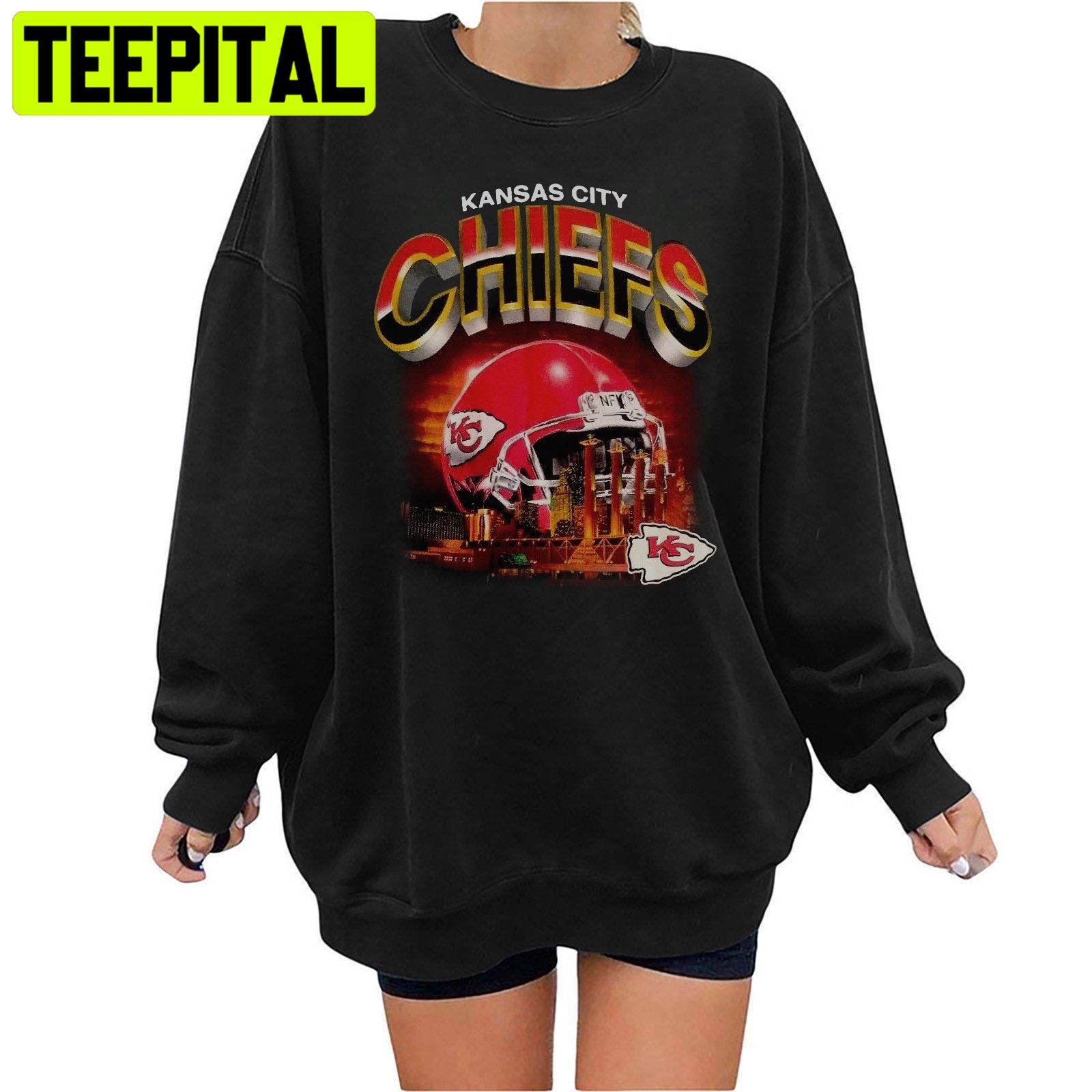 Kansas City Kc Fan Football Unisex Sweatshirt Kansas City Kc Fan Football Unisex Sweatshirt