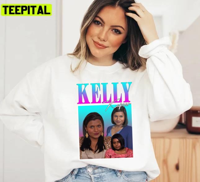 Kelly Kapoor Retro Design Actress Unisex T-Shirt Kelly Kapoor Retro Design Actress Unisex T-Shirt