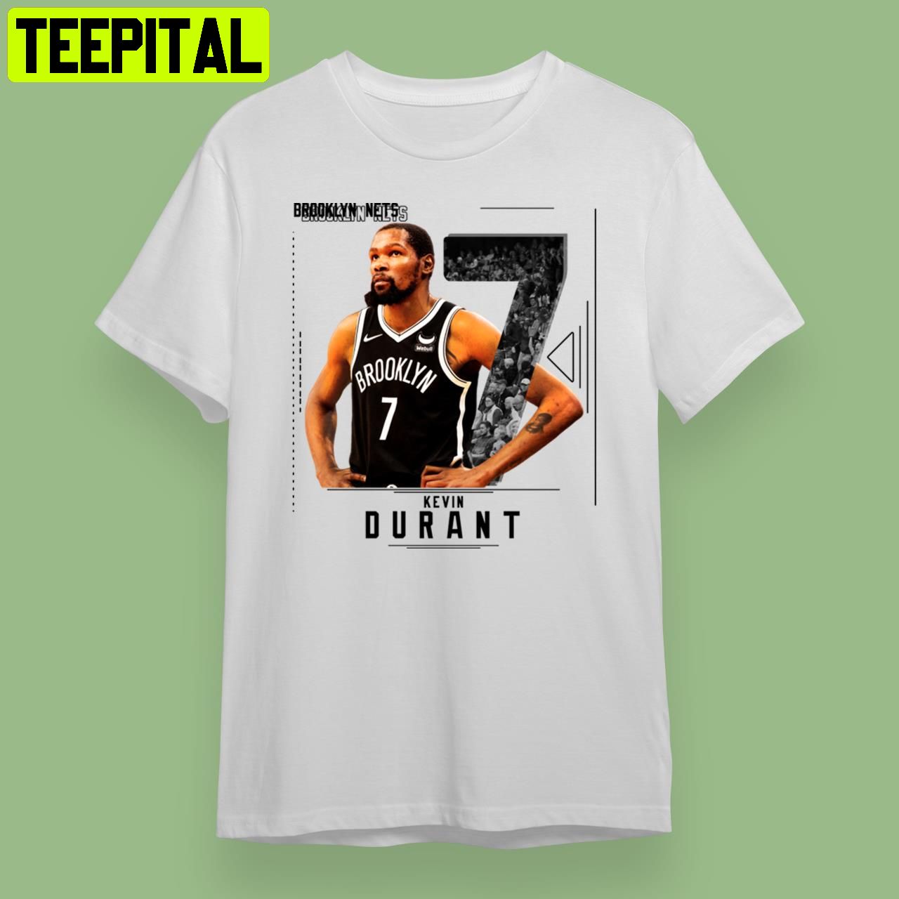 Kevin Durant Basketball Edit Nets Retro Art Unisex T-Shirt Kevin Durant Basketball Edit Nets Retro Art Unisex T-Shirt