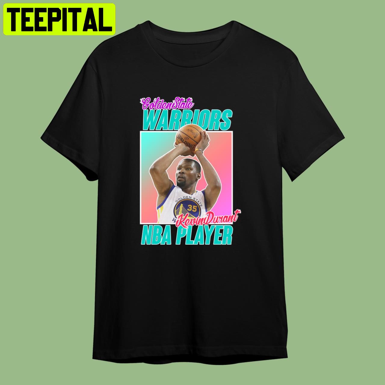 Kevin Durant Golden State Warriors Retro Art Unisex T-Shirt Kevin Durant Golden State Warriors Retro Art Unisex T-Shirt