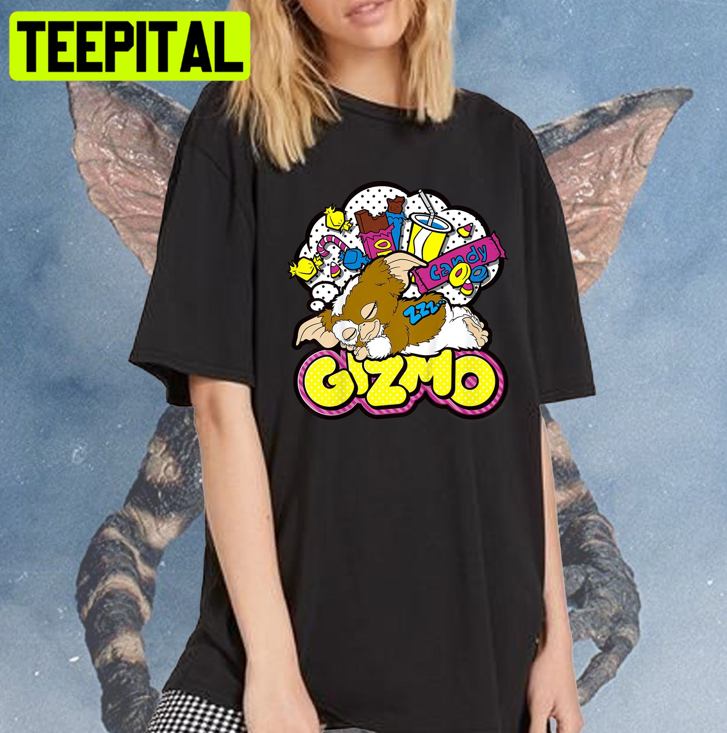 Kids Gremlins Gizmo Candy Pop Art Trending Unisex T-Shirt Kids Gremlins Gizmo Candy Pop Art Trending Unisex T-Shirt