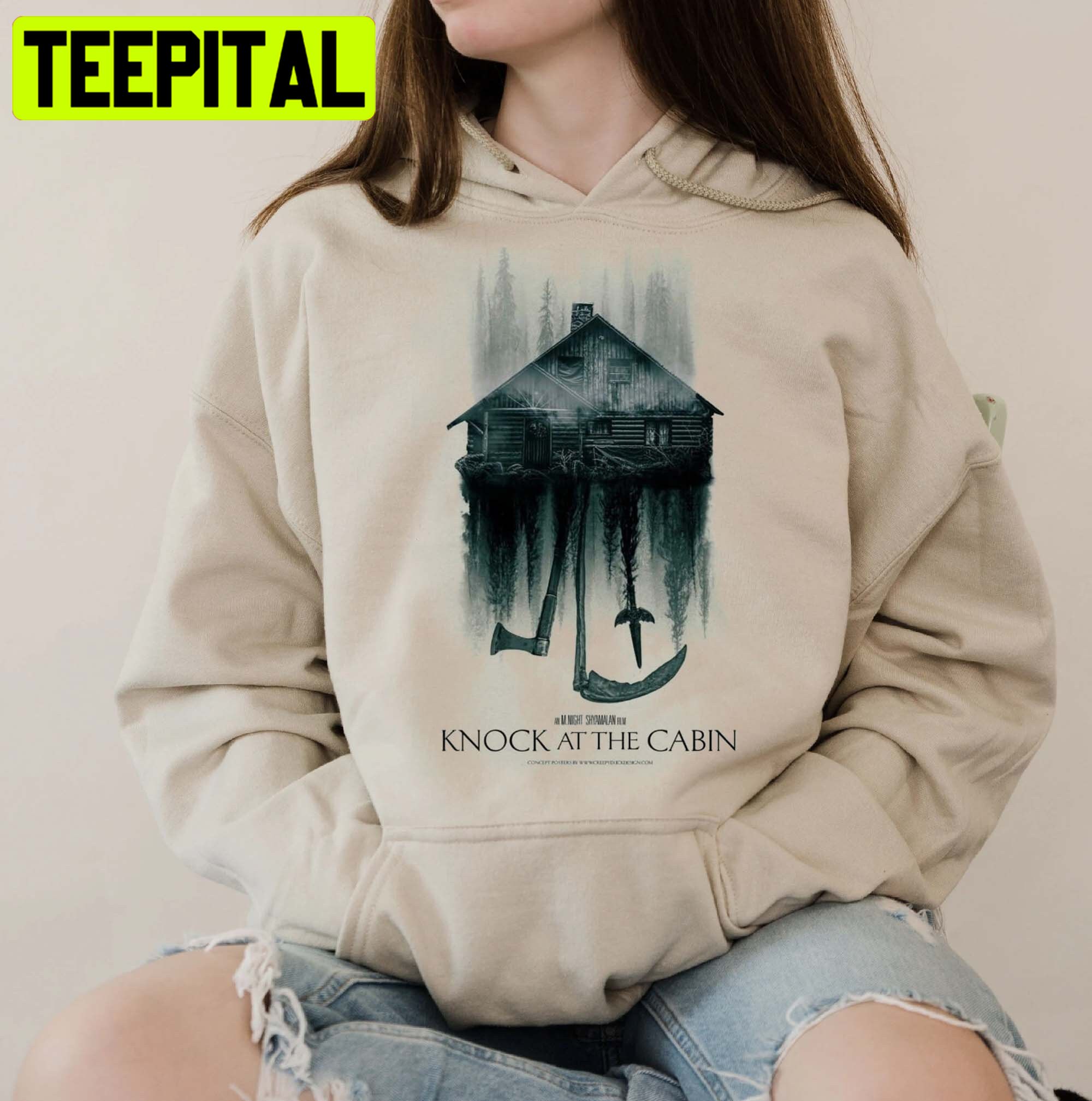Knock At The Cabin Movie Horror Trending Unisex Hoodie Knock At The Cabin Movie Horror Trending Unisex Hoodie