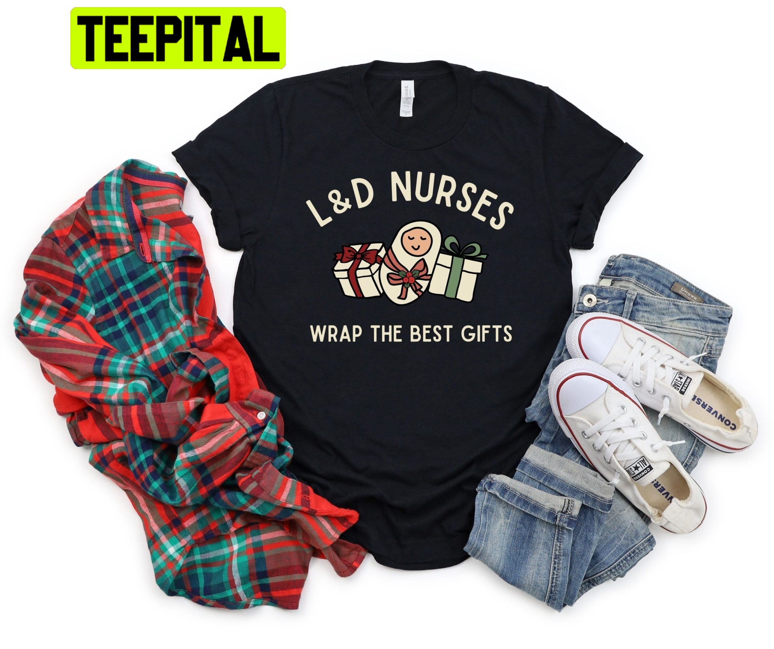 Labor And Delivery Nurse Christmas Trending Unisex Shirt Labor And Delivery Nurse Christmas Trending Unisex Shirt
