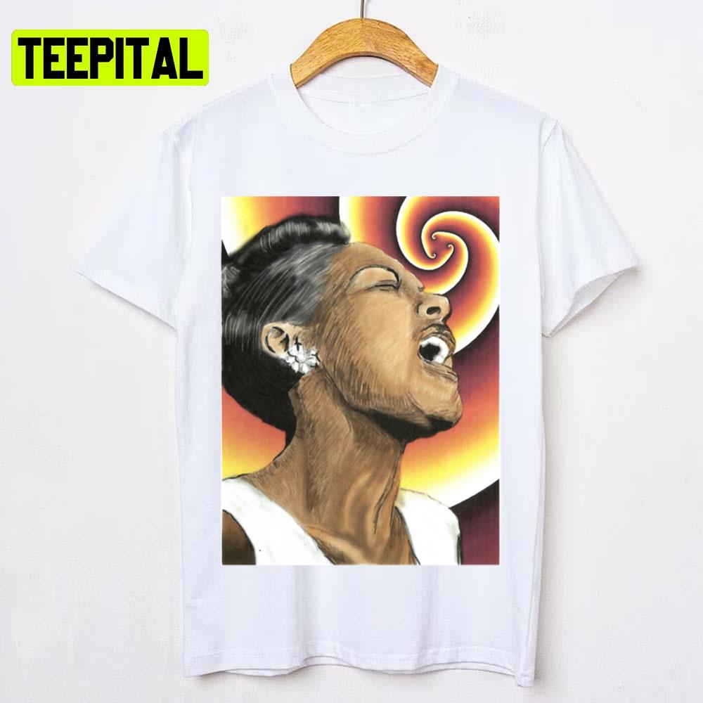 Lady Sings The Blues Billie Holiday Unisex T-Shirt Lady Sings The Blues Billie Holiday Unisex T-Shirt