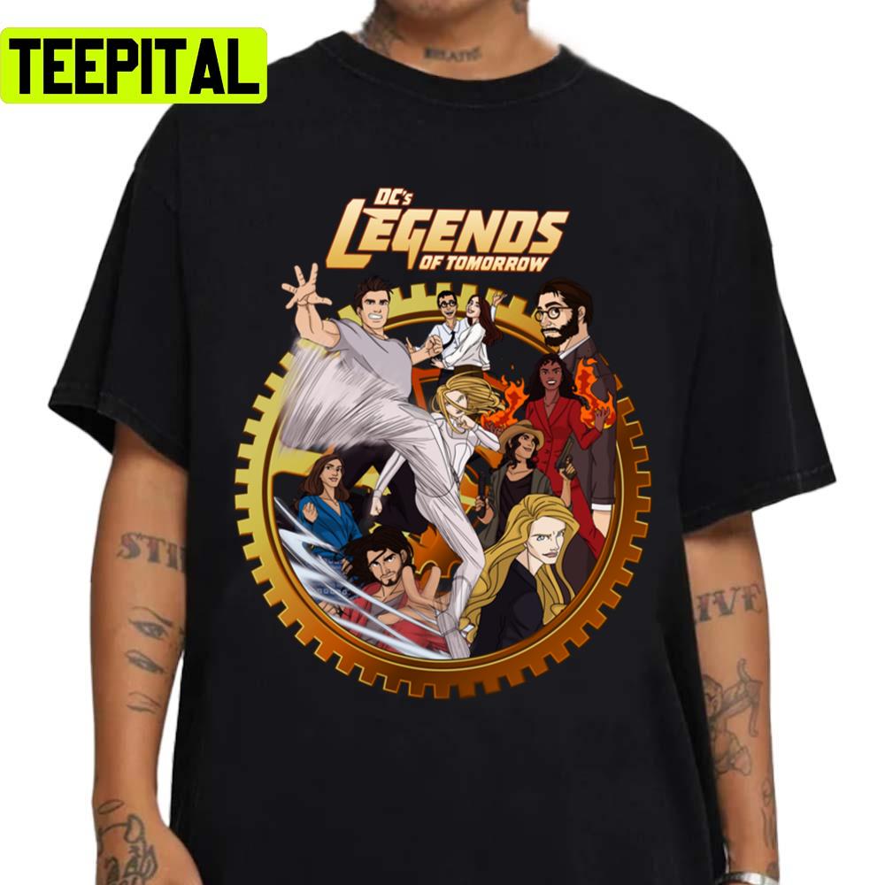 Legends Of Tomorrow Animated Design Unisex Sweatshirt Legends Of Tomorrow Animated Design Unisex Sweatshirt