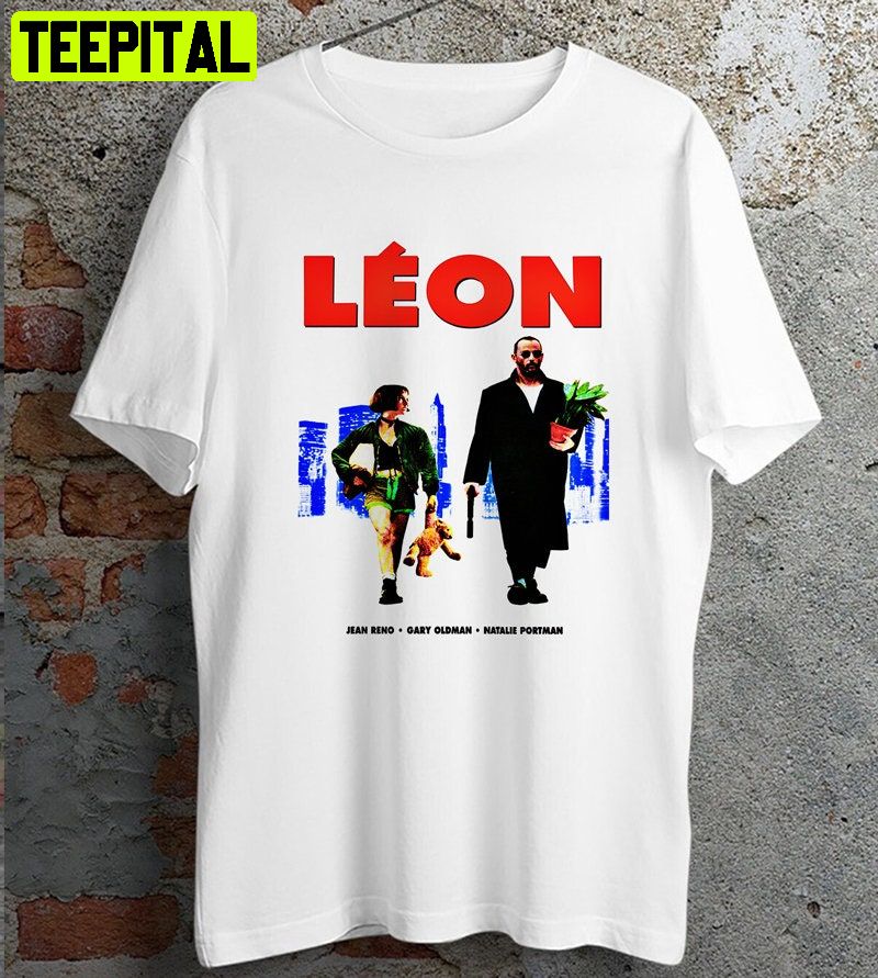 Leon The Professional Film Movie Retro Design T-Shirt Leon The Professional Film Movie Retro Design T-Shirt