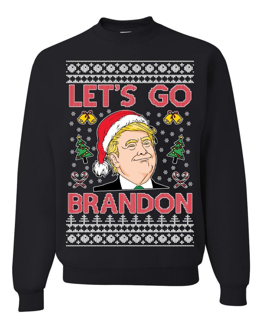 Let's Go Brandon Ugly Christmas Sweater Let's Go Brandon Ugly Christmas Sweater