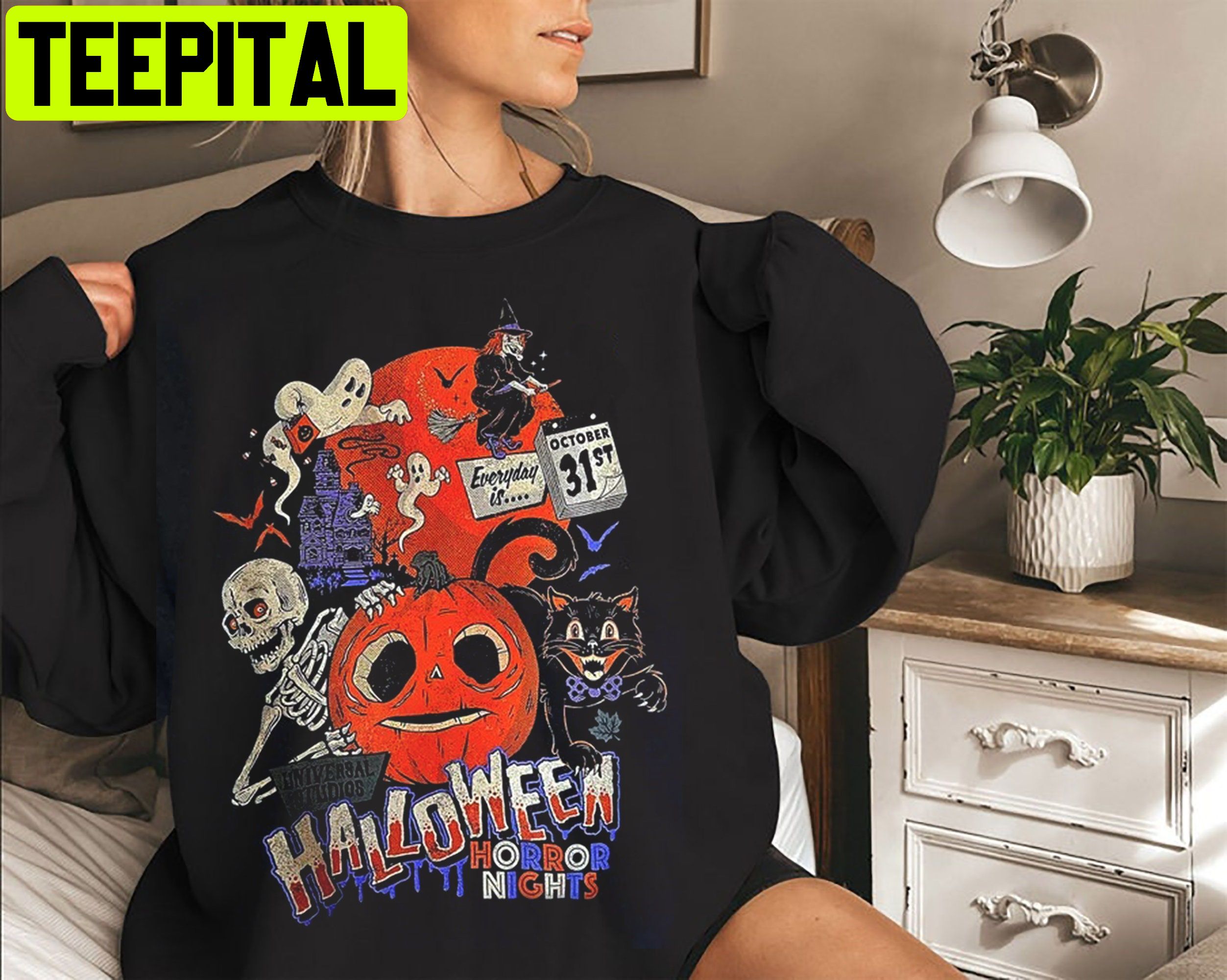 Lil Boo Horror Nights October 31 St 2022 Unisex Sweatshirt Lil Boo Horror Nights October 31 St 2022 Unisex Sweatshirt
