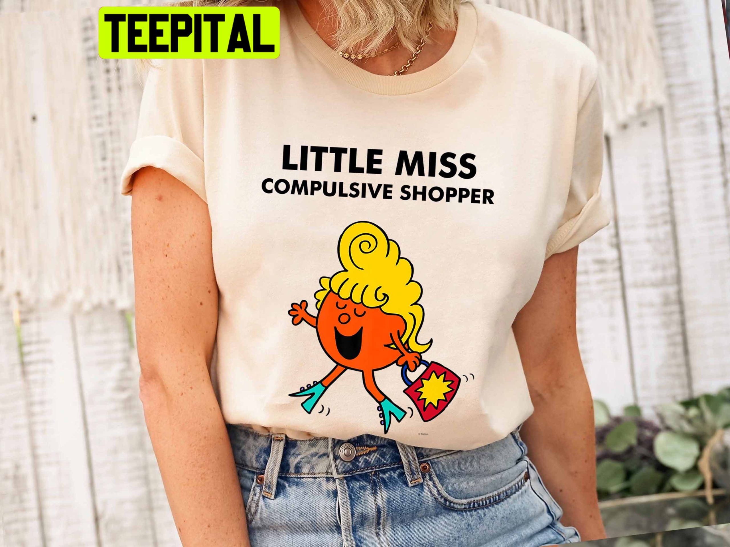 Little Miss Compulsive Shopper Trending Unisex T-Shirt Little Miss Compulsive Shopper Trending Unisex T-Shirt