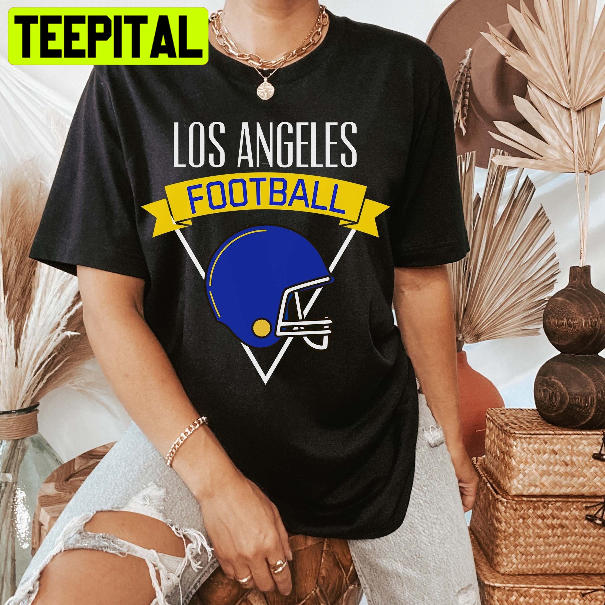 Los Angeles Super Bowl La California Football Unisex T-Shirt Los Angeles Super Bowl La California Football Unisex T-Shirt