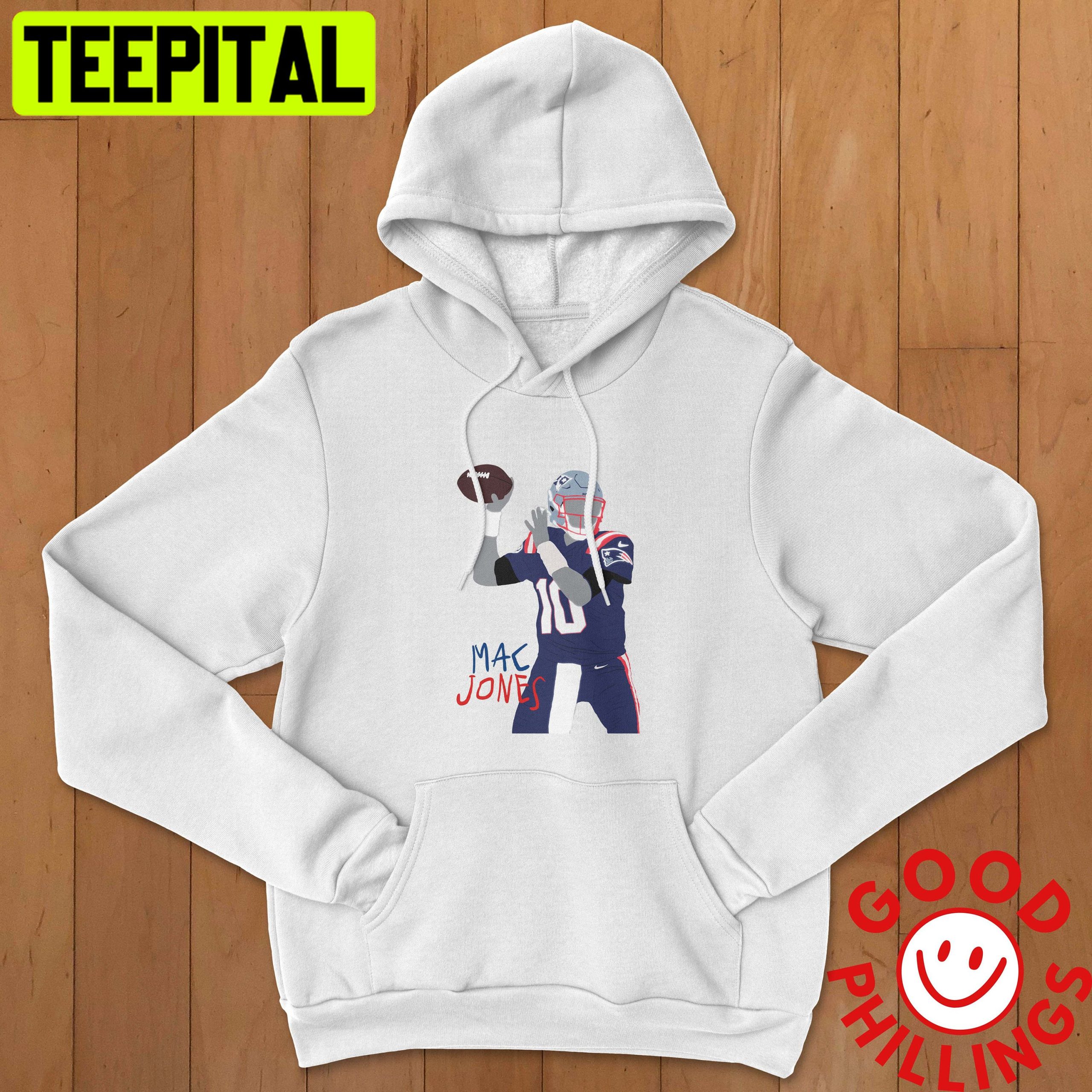 Mac Jones Youth New England Patriots Hoodie Unisex T-Shirt Mac Jones Youth New England Patriots Hoodie Unisex T-Shirt