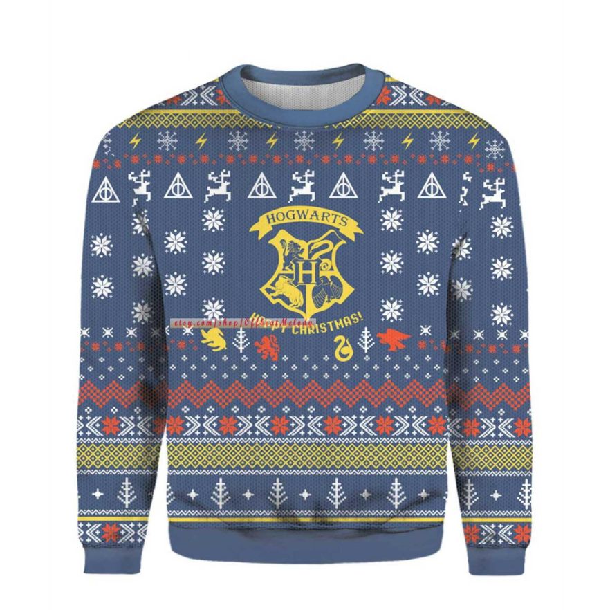 Magic School Christmas Ugly Sweater Magic School Christmas Ugly Sweater