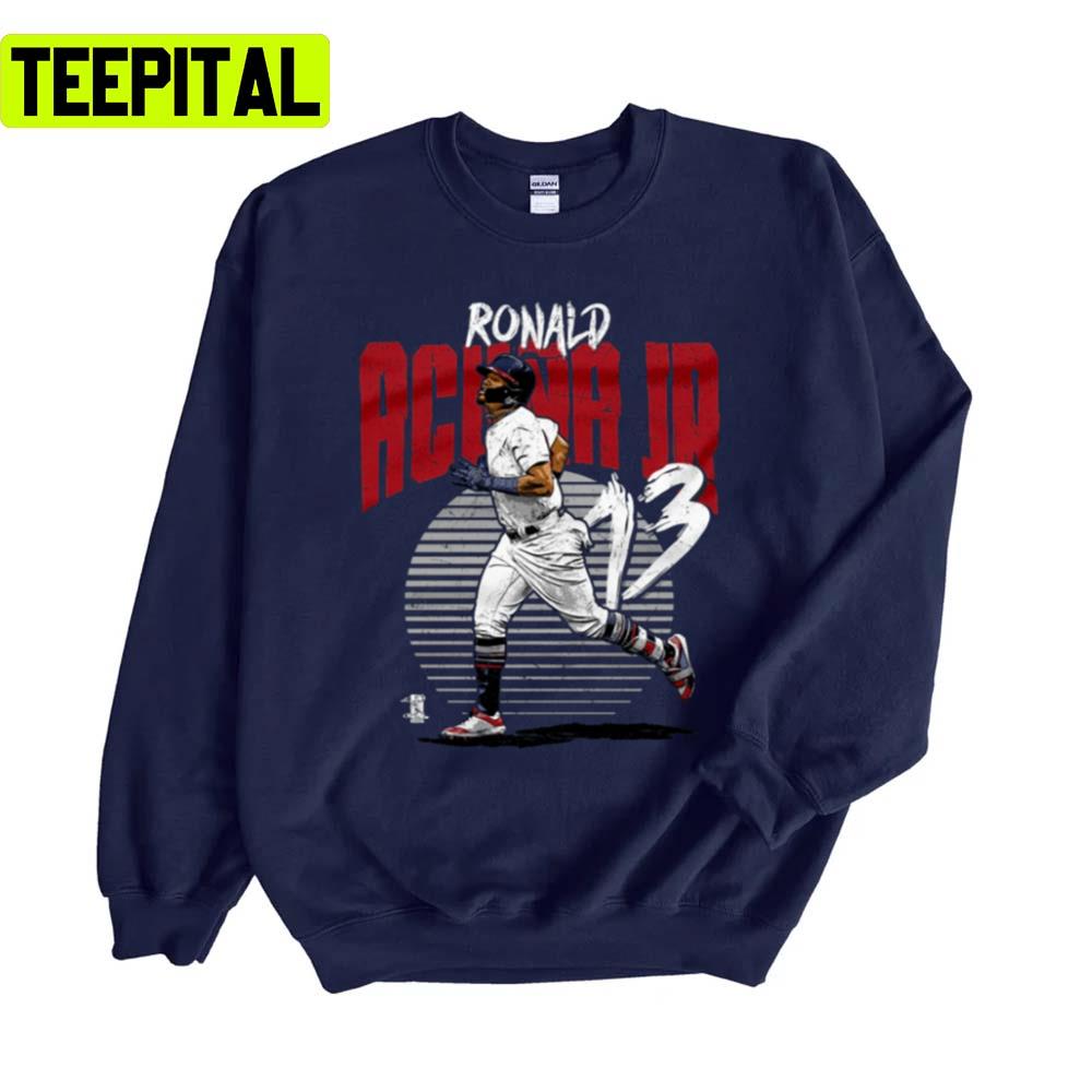 Man Funny Ronald Acuna Jr Happy Baseball Unisex T-Shirt Man Funny Ronald Acuna Jr Happy Baseball Unisex T-Shirt