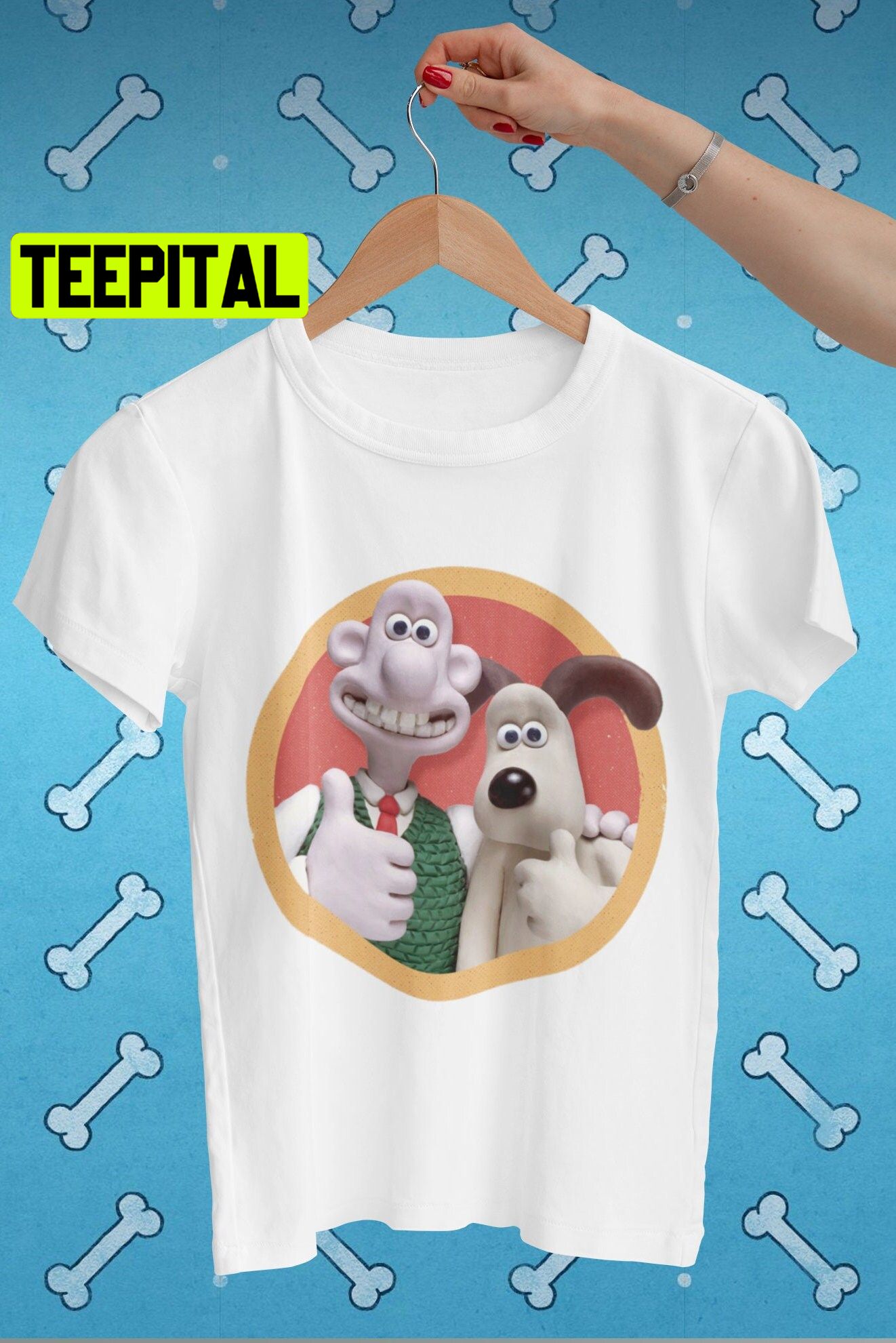 Men's Wallace And Gromit Trending Unisex T-Shirt Men's Wallace And Gromit Trending Unisex T-Shirt