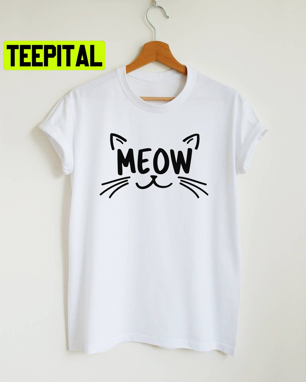 Meow Cute Cat Trending Unisex T-Shirt Meow Cute Cat Trending Unisex T-Shirt