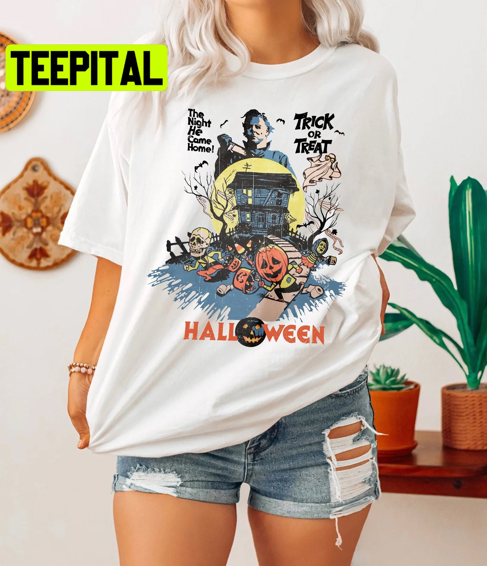 Michael Myers Halloween Trending Unisex T-Shirt Michael Myers Halloween Trending Unisex T-Shirt