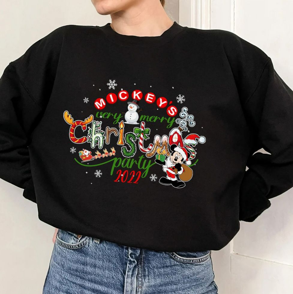 Mickey's Very Merry Christmas Party 2022 Sweatshirt Mickey's Very Merry Christmas Party 2022 Sweatshirt