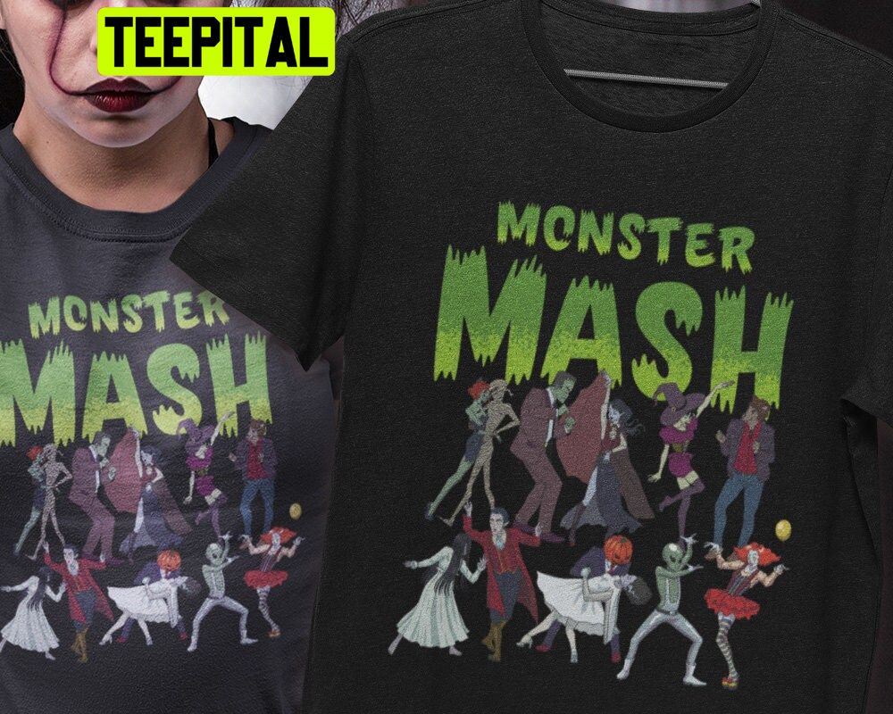 Monster Mash Halloween Trending Unisex T-Shirt Monster Mash Halloween Trending Unisex T-Shirt