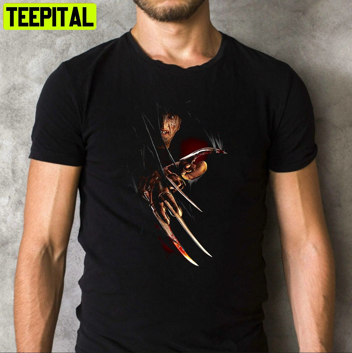 Movie A Nightmare On Elm Street Scary Movie Halloween Retro Design T-Shirt Movie A Nightmare On Elm Street Scary Movie Halloween Retro Design T-Shirt