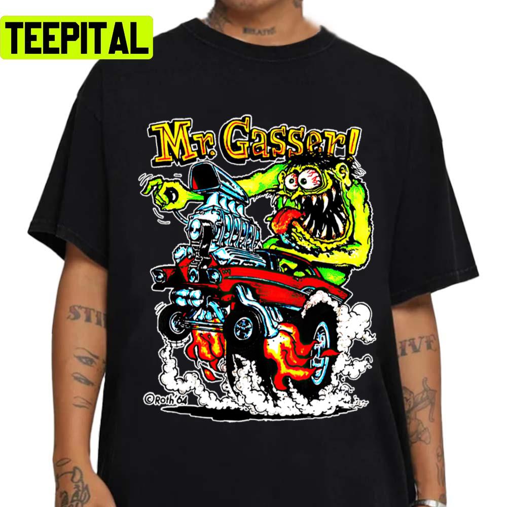 Mr Gasser Cartoon Rat Casual Unisex Sweatshirt Mr Gasser Cartoon Rat Casual Unisex Sweatshirt