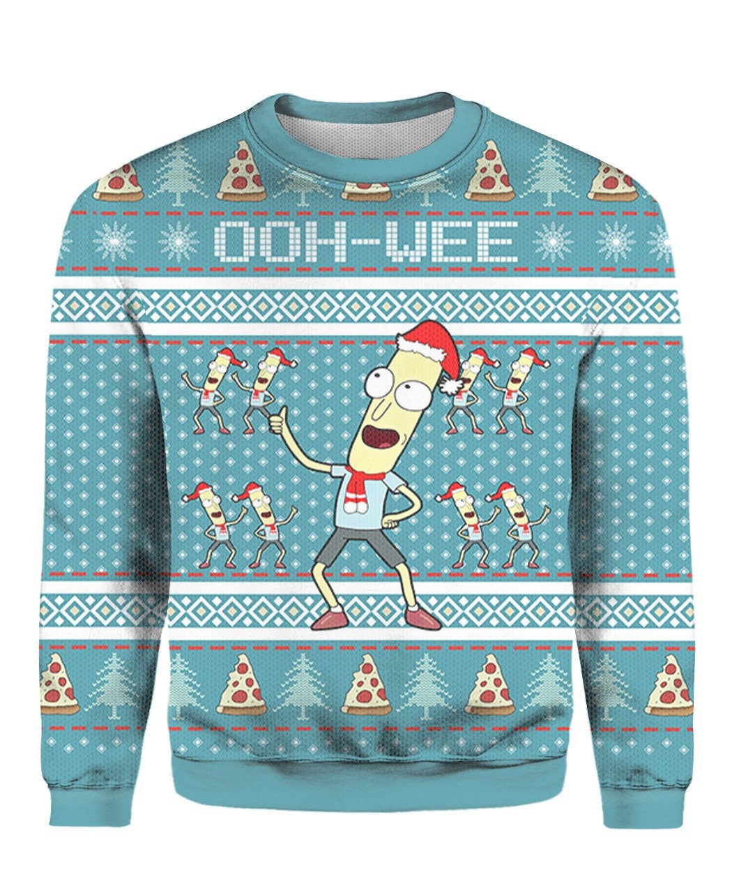 Mr Poopy Butthole Rick And Morty Ugly Christmas2022 3D Sweater Mr Poopy Butthole Rick And Morty Ugly Christmas2022 3D Sweater