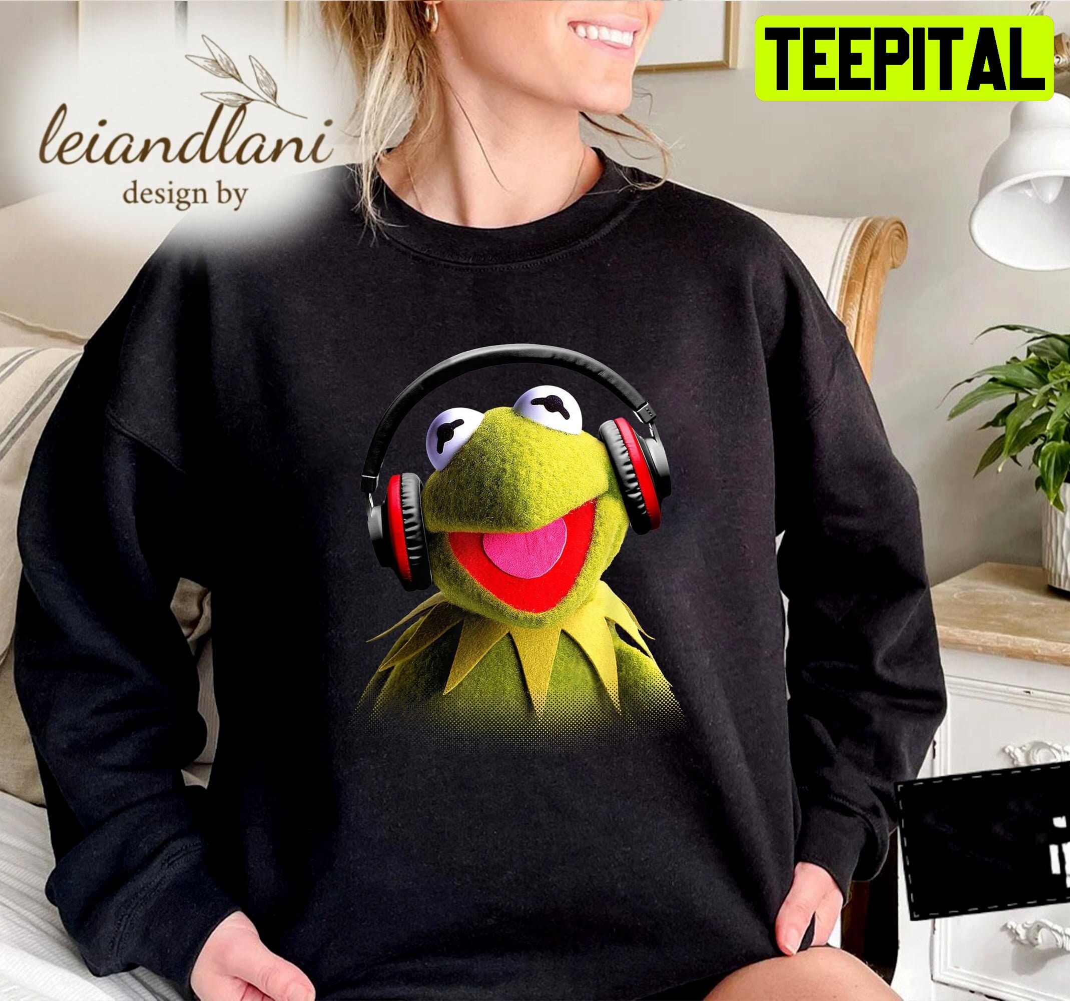 Muppet Babies Kermit Disney Sweatshirt Muppet Babies Kermit Disney Sweatshirt